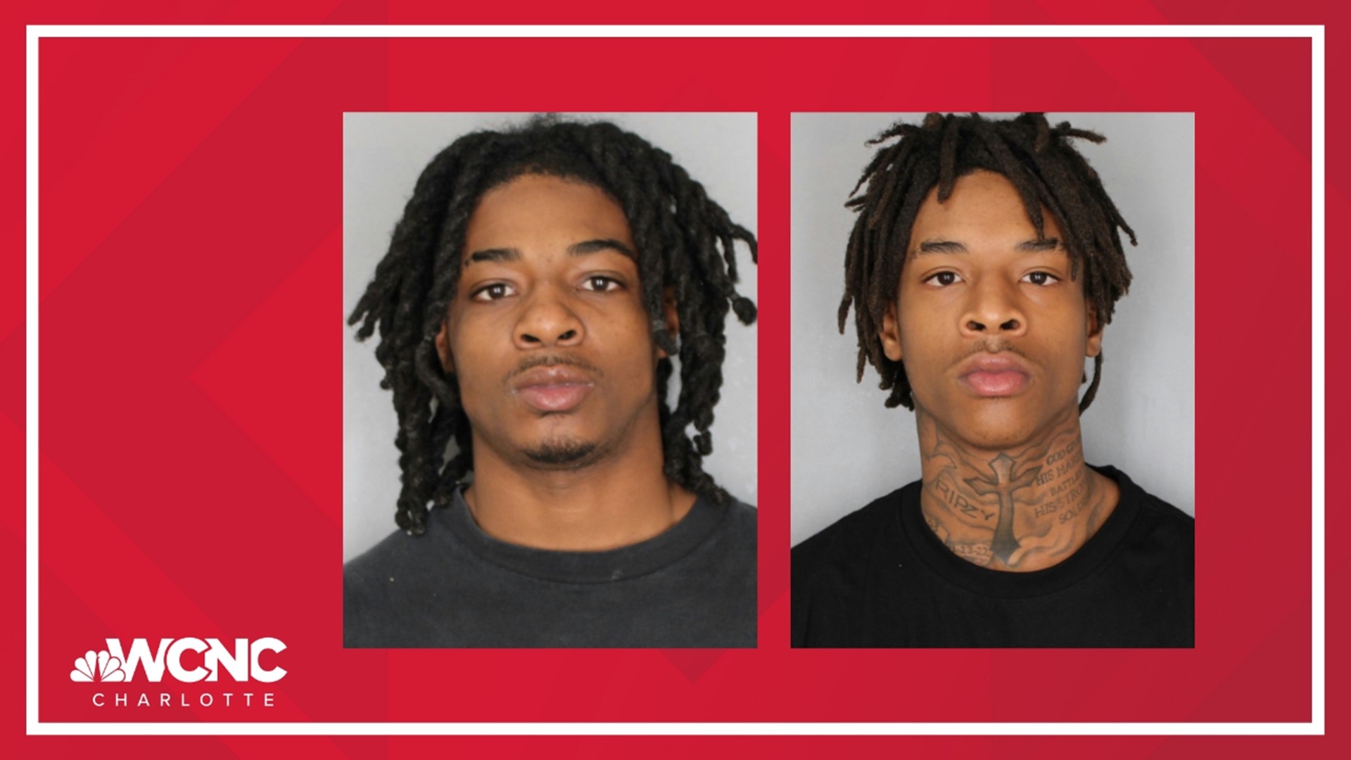 Police said Jaryrin Hemphill and Jakai Johnson are facing seven counts of attempted murder.