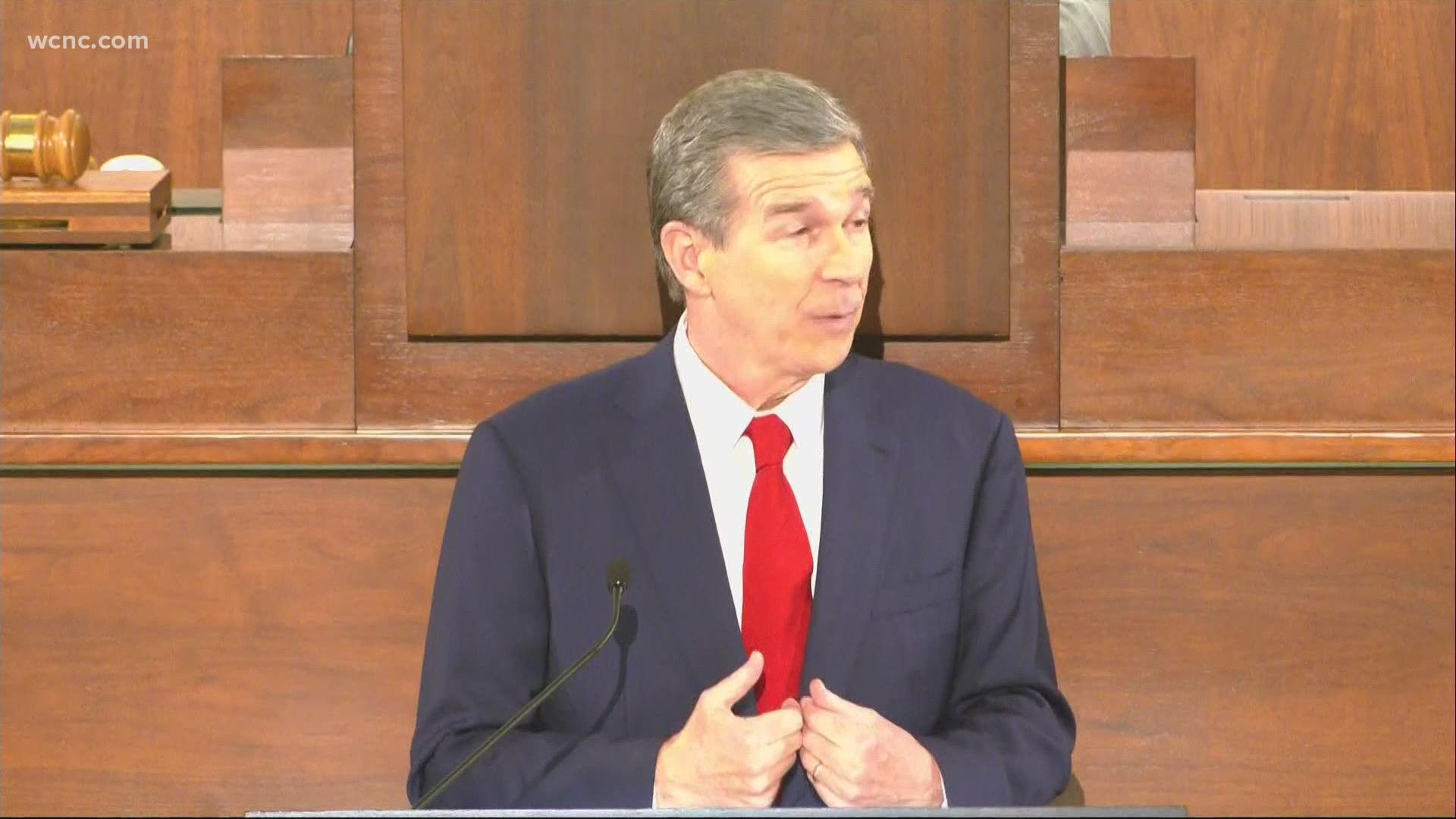 Governor Cooper urged lawmakers to expand Medicaid as more federal money is available.
