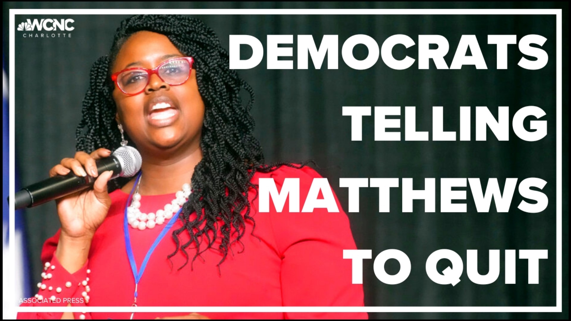 Democrats including gubernatorial nominee Joe Cunningham called on Matthews to quit the race.