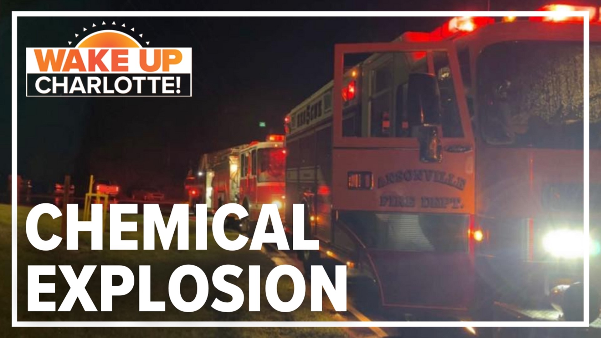 1 person missing after chemical explosion at Wadesboro industrial