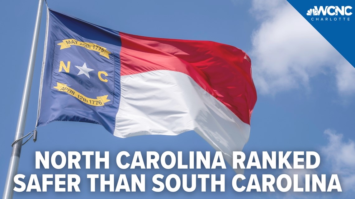 NC ranked safer than SC, study reveals