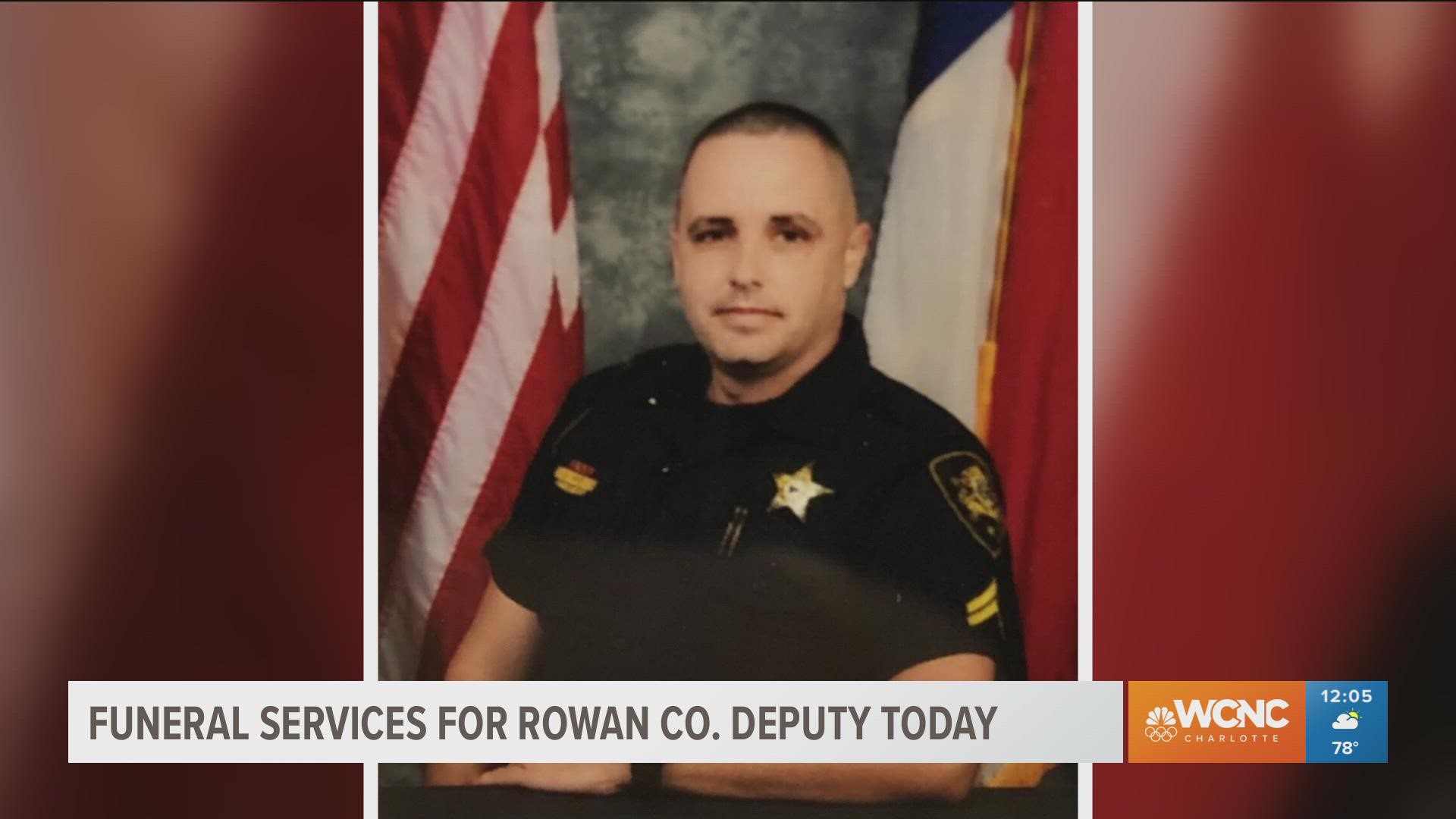 The Rowan County deputy who died from COVID-19 will be laid to rest Thursday afternoon.