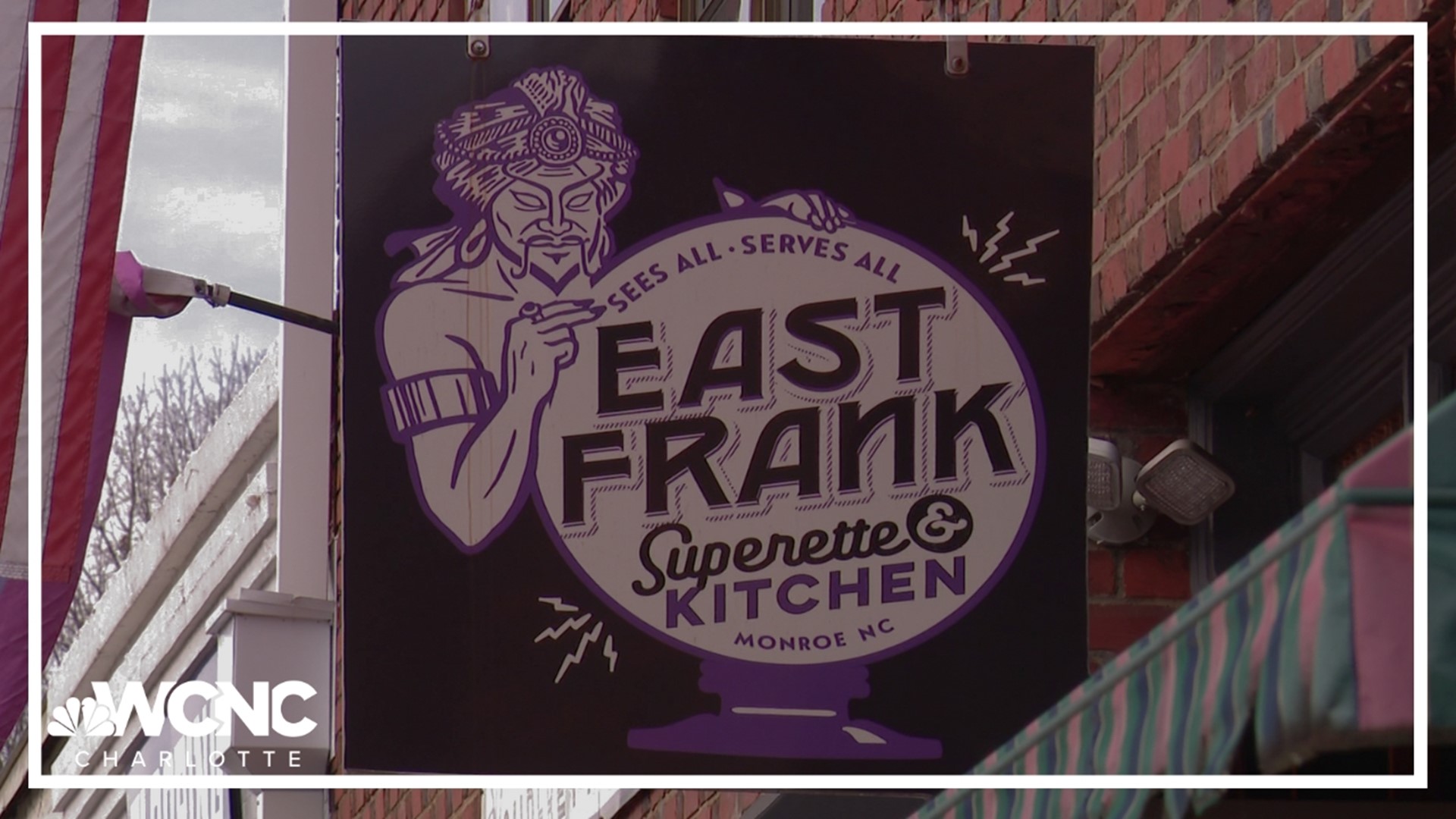 The attorney representing the plaintiffs said the suit claims East Frank Superette and Kitchen took photos of protesters and used them as advertisements.