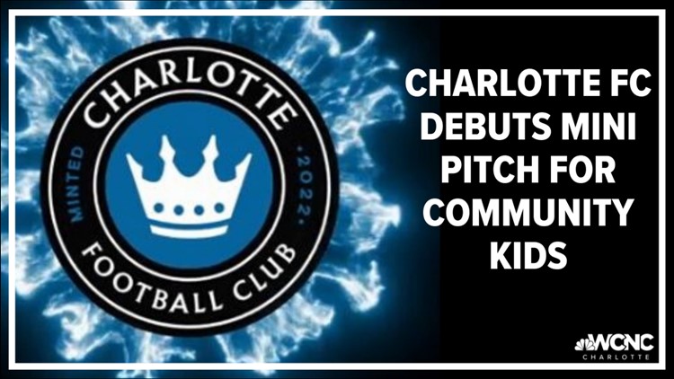 Charlotte FC debuts mini pitch for community kids