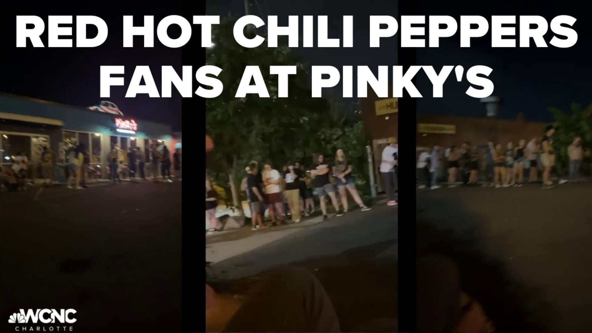 "Red Hot Chili Peppers called for an after party at Pinky's so like hundreds of people showed up and literally closed the place down," one Twitter post said.