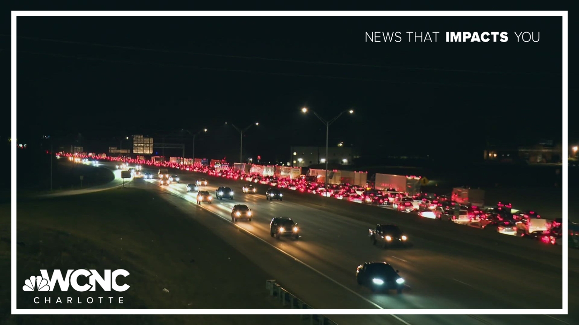 Lanes reopen on I-85 South after four-car collision | wcnc.com