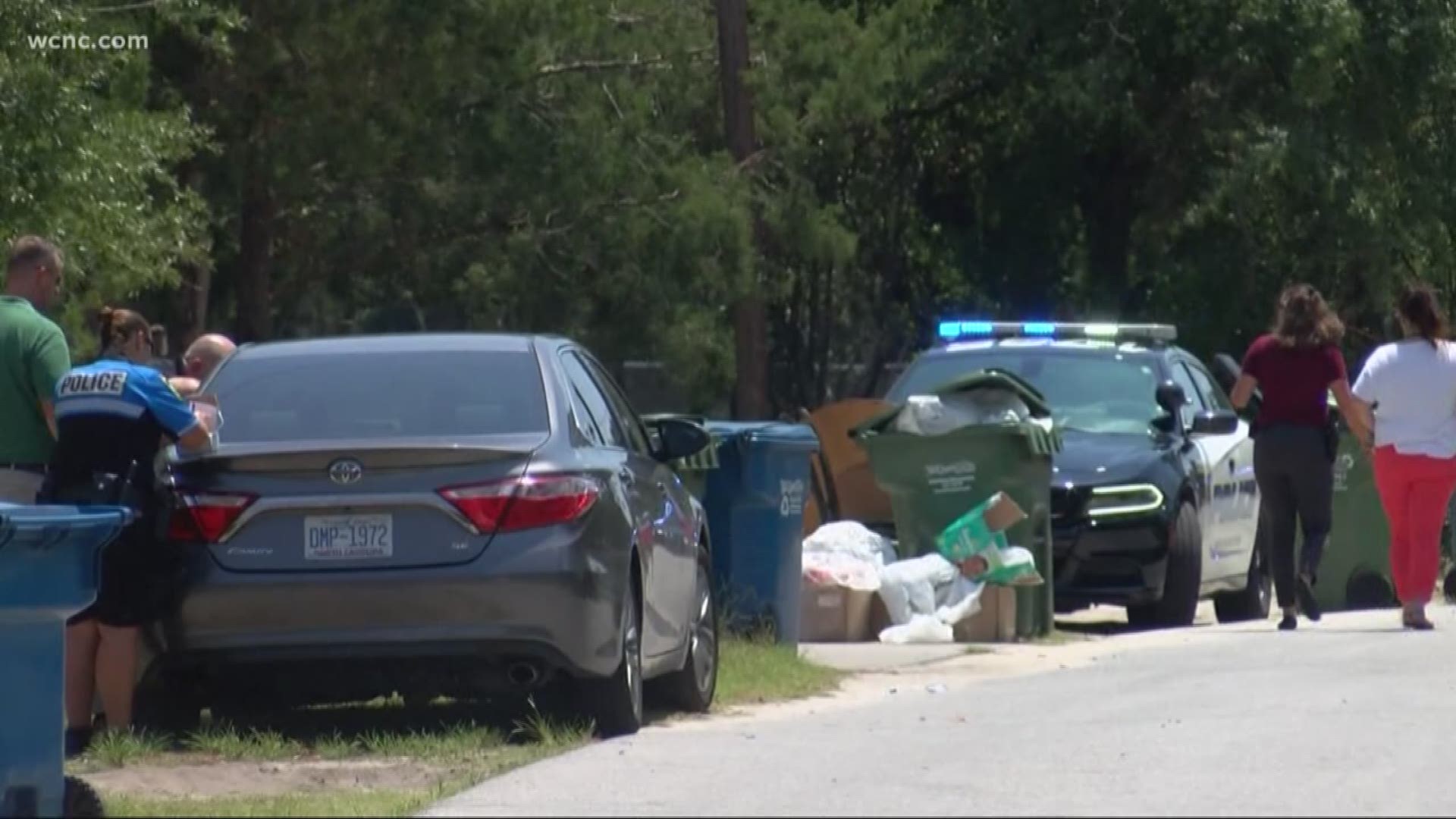 According to police in Wilmington, a family member who was driving the car immediately stopped when they realized they had run over the child.