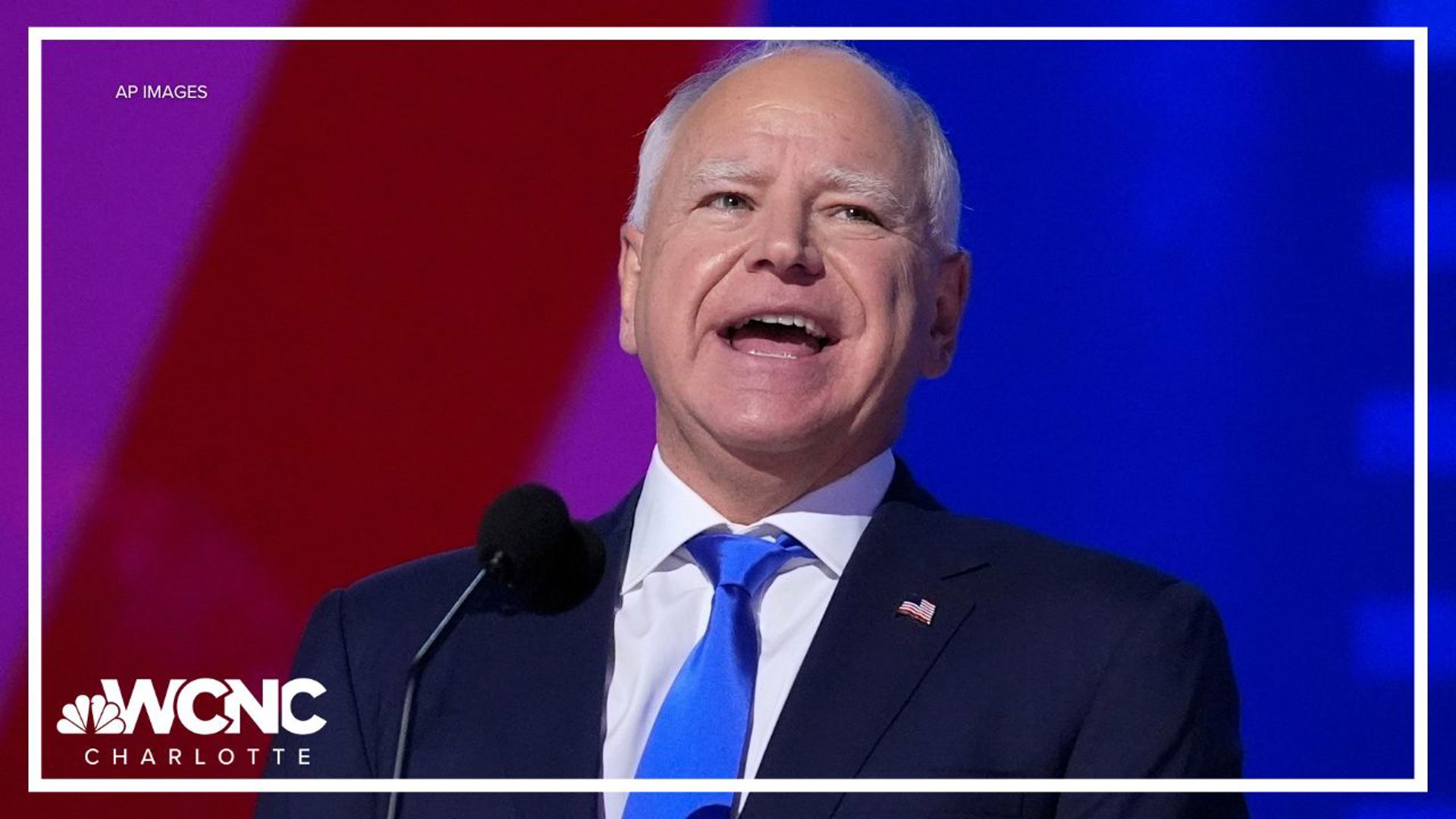 The governor of Minnesota will be in Asheville on Tuesday, Sept. 17 for a Harris-Walz campaign rally.