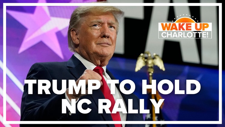 Donald Trump to hold rally in North Carolina