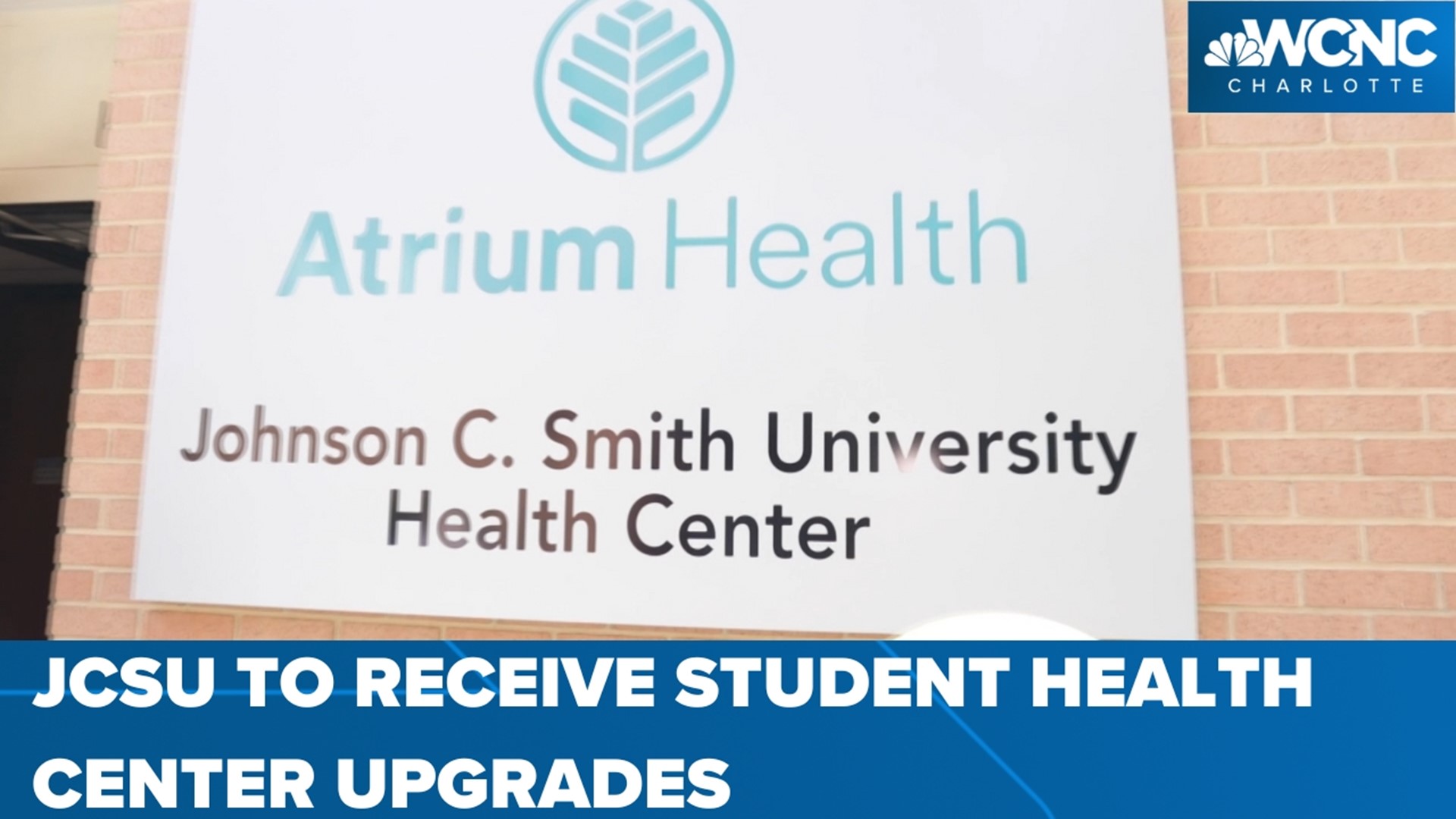 Johnson C. Smith University is teaming up with Atrium Health to make improvements on its on-campus health center.