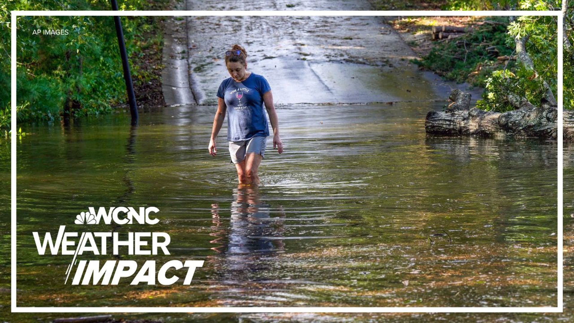 Standing water may look calm, but experts are warning people to stay away from Helene floodwaters because of what may be lurking under the surface.