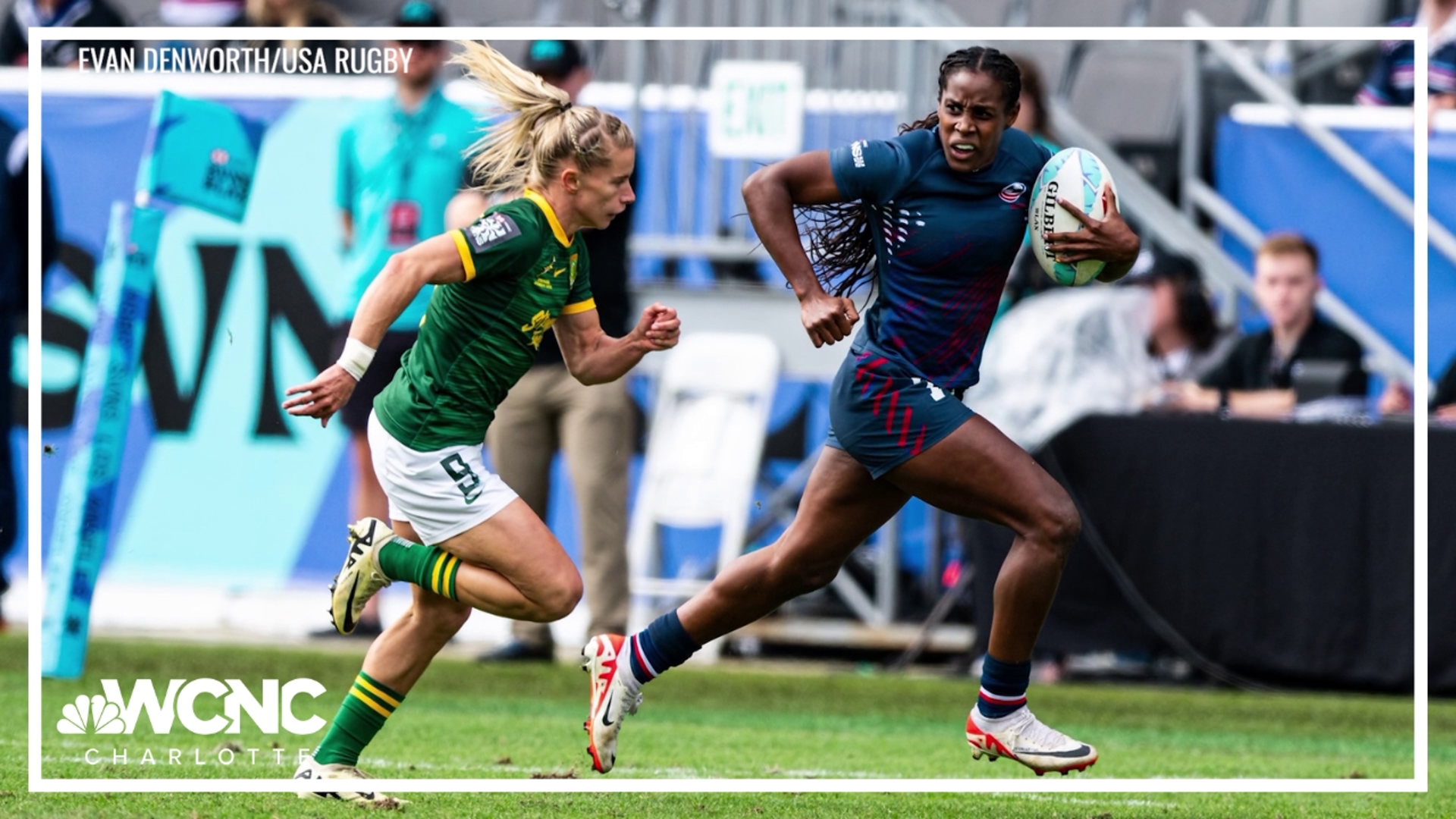 She's a co-captain of Team USA for the women's rugby team!