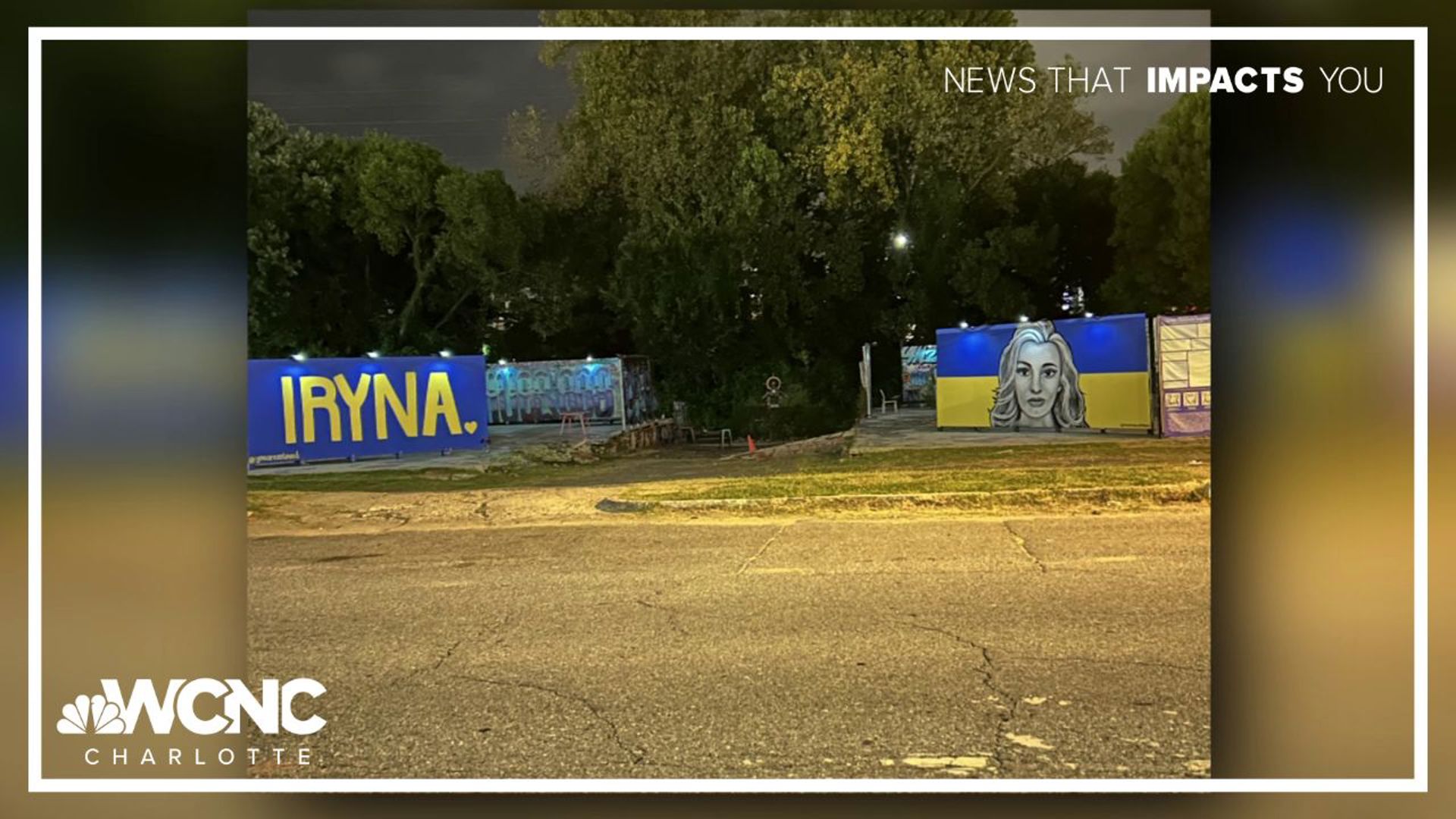 Murals Honoring Iryna Zarutska Appear At Outdoor Gallery Wcnc