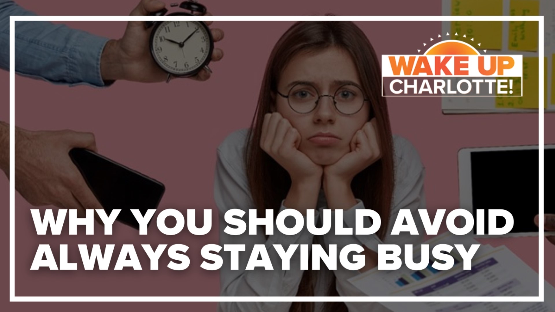 Coach LaMonte explains why staying busy could do more harm than good.