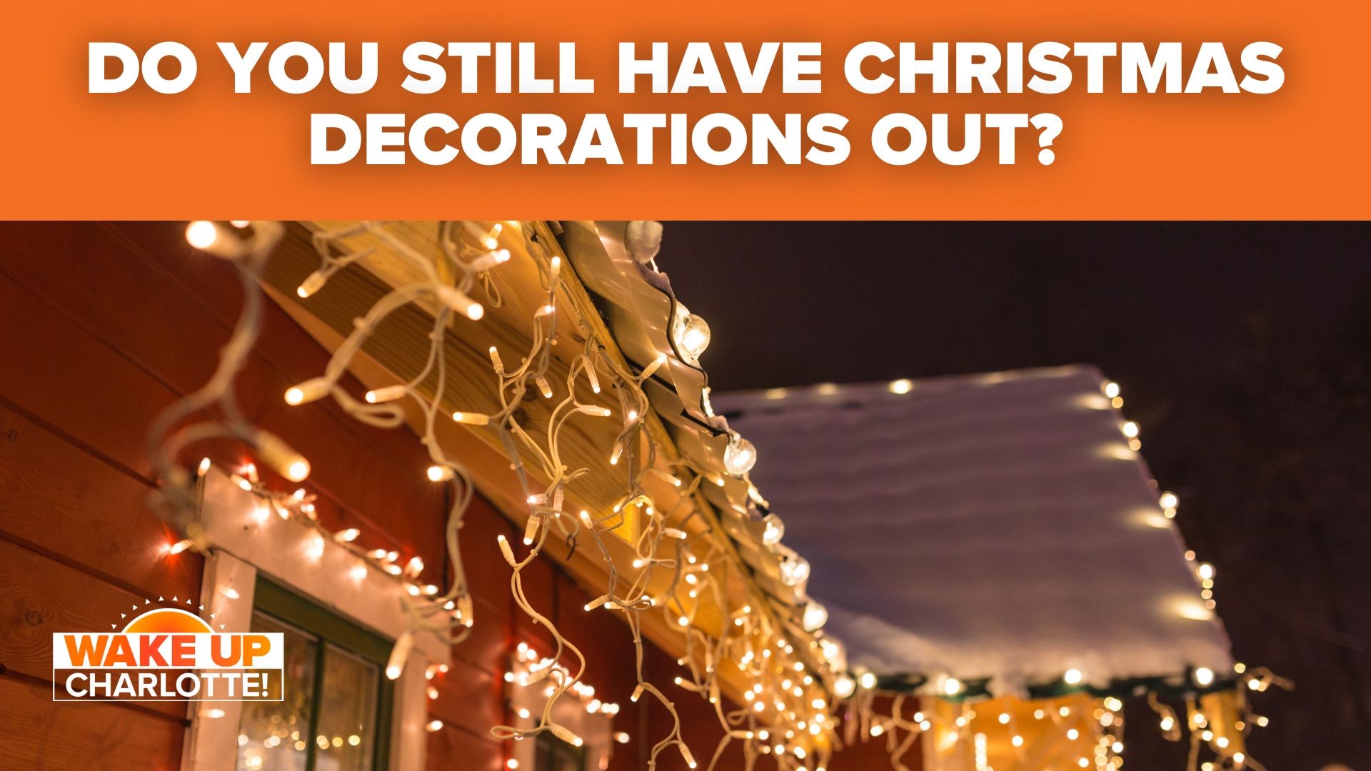 A recent survey found that 41% of Americans still have at least some Christmas decorations up. When do you undeck the halls at your house?
