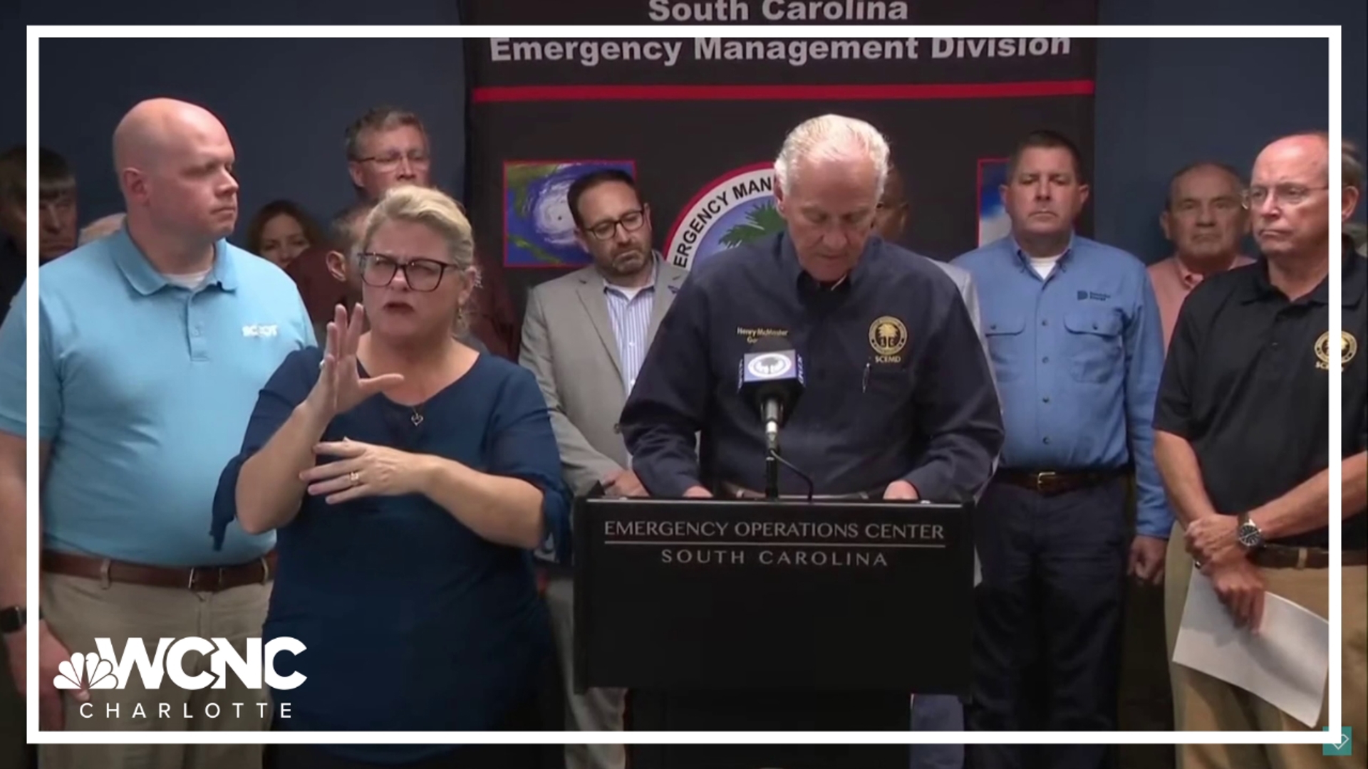 Gov. Henry McMaster has extended the state of emergency in South Carolina. He says officials will work as long as it takes to get support to people.