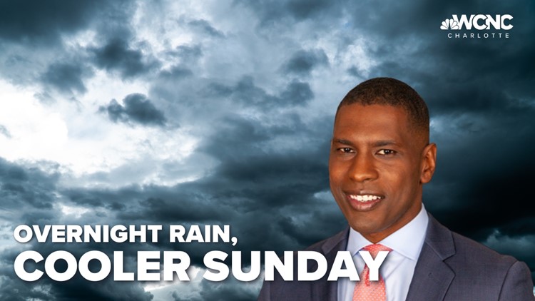 KJ's forecast: Rain overnight before a cooler Sunday