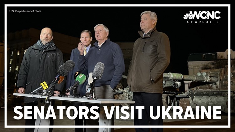 Sen. Lindsey Graham visits Ukraine