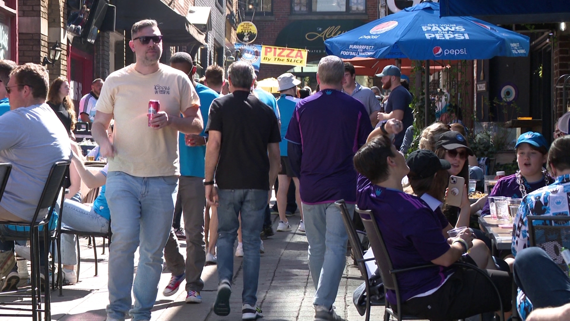 Local businesses score big as Charlotte FC hosts home opener