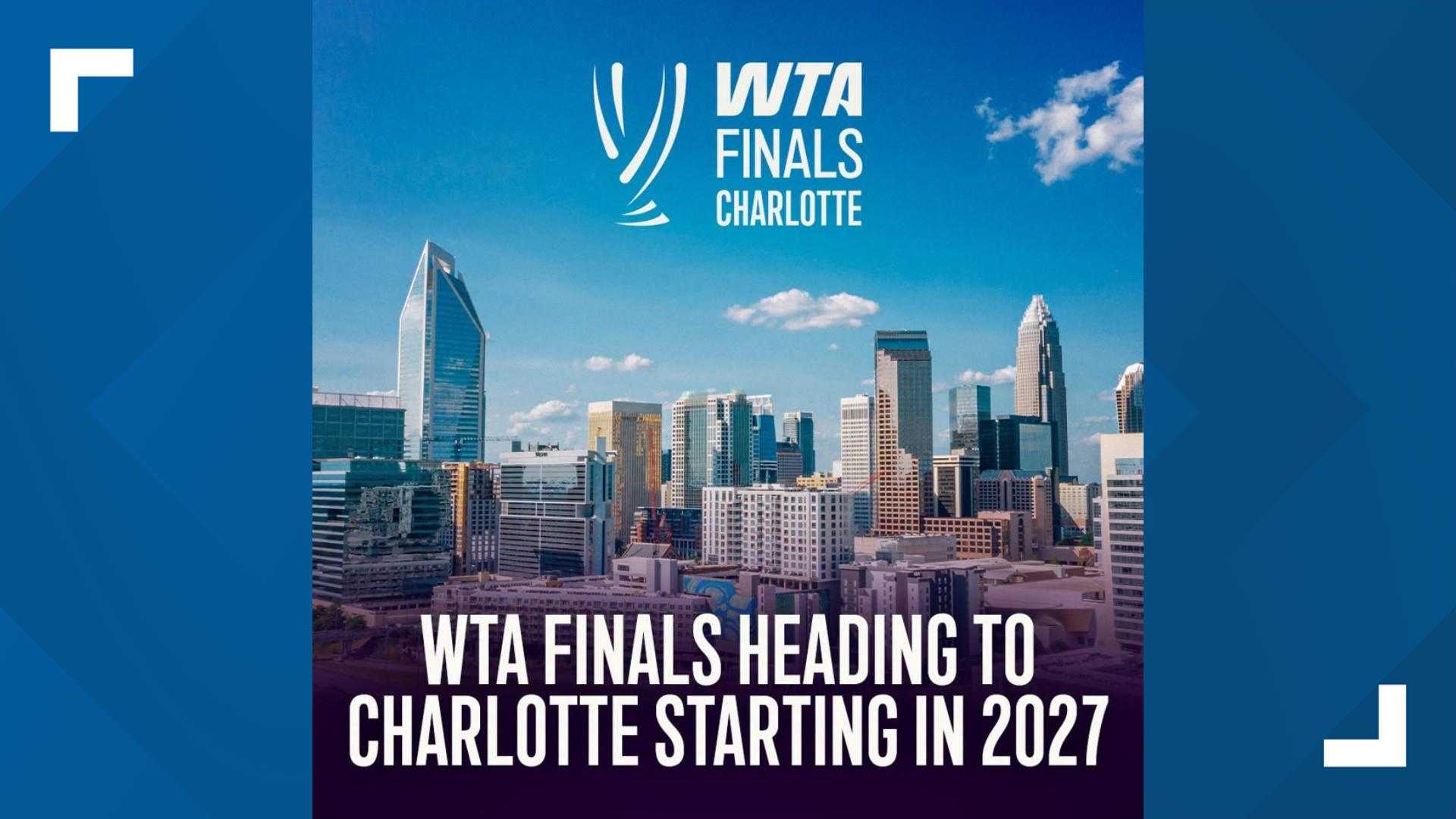 WTA Finals עוברות לשרלוט, צפון קרוליינה: הסכם לשלוש שנים החל מ-2027
