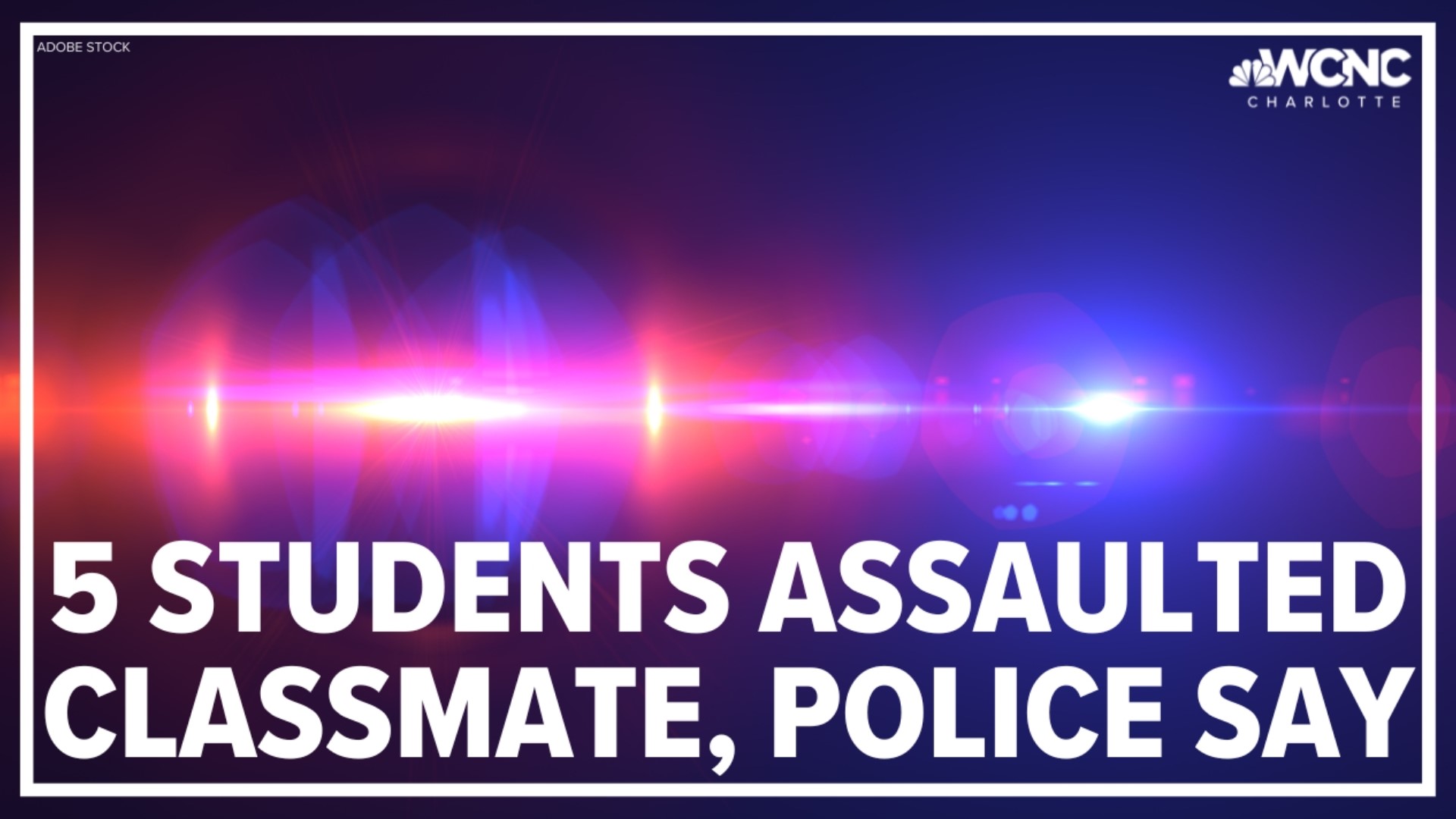 Five high school students could face felony charges after officers accused them of assaulting one of their classmates.