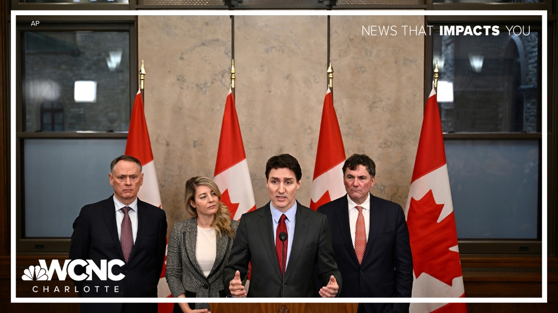 Trump puts tariffs on Canada, Mexico and China, spurring trade war as ...