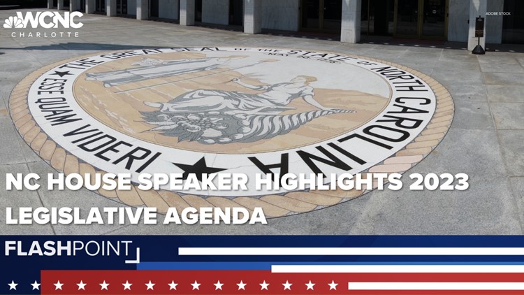 NC House Speaker highlights 2023 legislative agenda