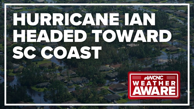 Hurricane Ian re-intensifies as it heads toward South Carolina