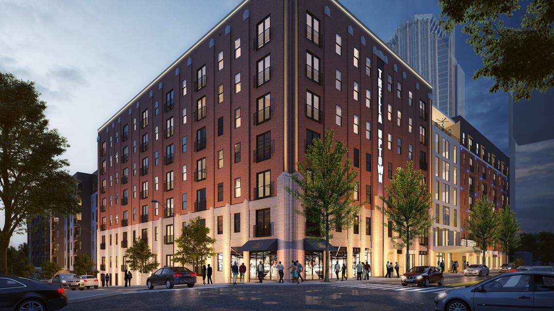 Mixed-income apartment tower opens in Uptown with affordable units