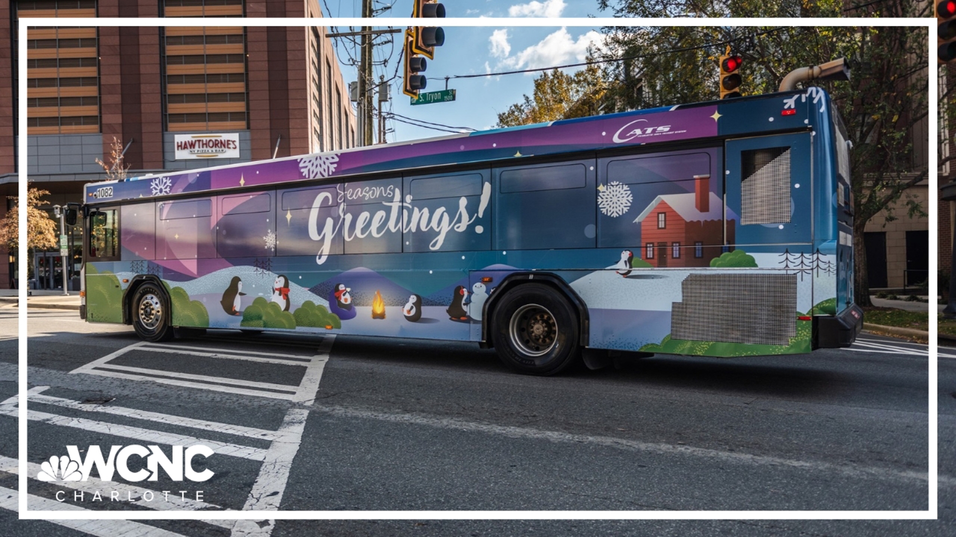 The CATS holiday bus will hit the streets Saturday. The bus will be placed on random routes and its routes will be free to riders.