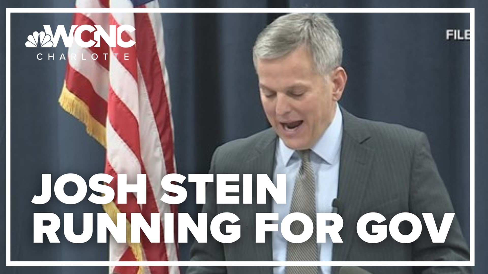 Attorney General Josh Stein announced Wednesday that he is running to serve as North Carolina's next governor in 2024.
