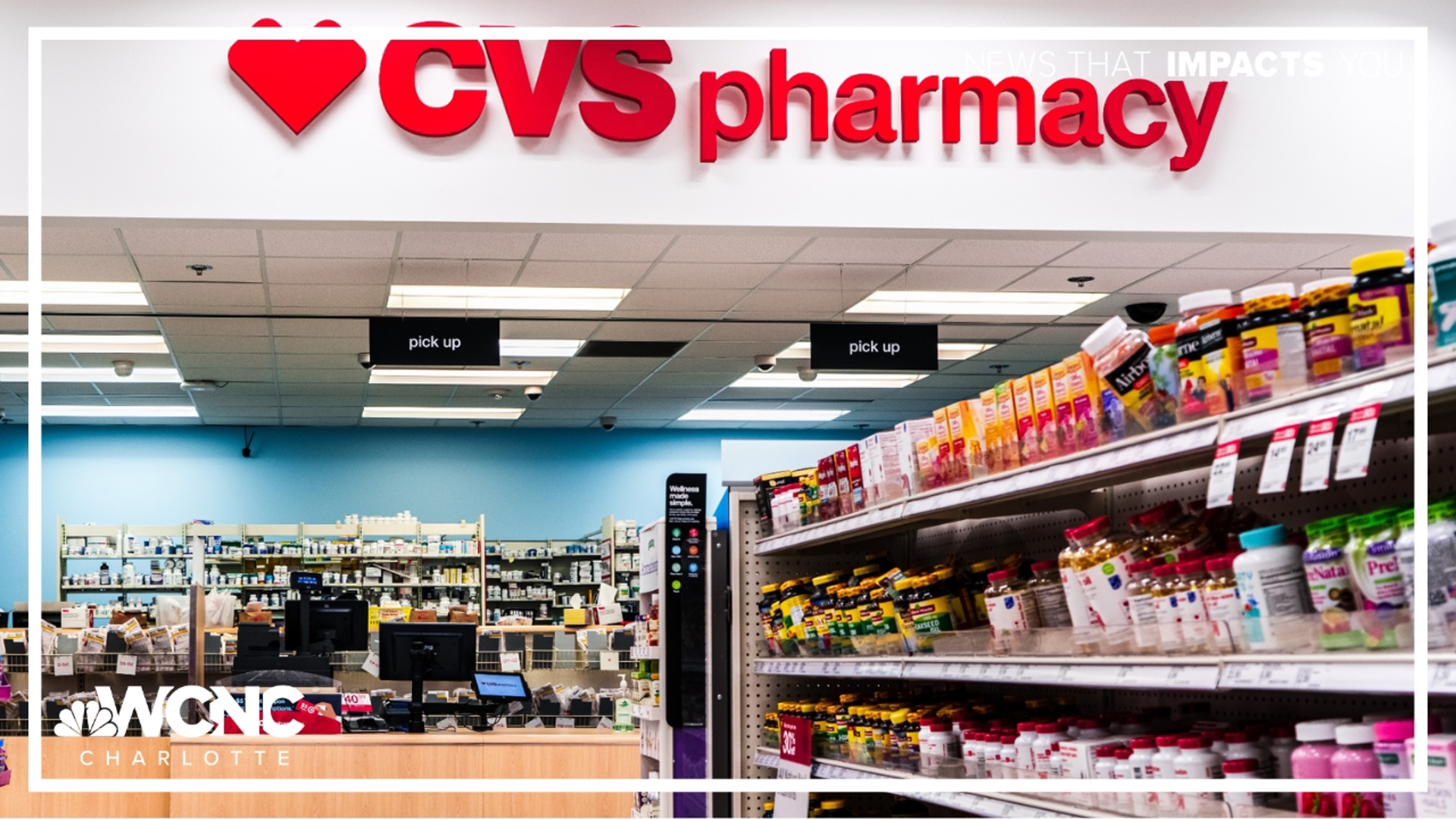 The CVS Pharmacy at 610 S. Caldwell St. in Charlotte is closing permanently on June 24.