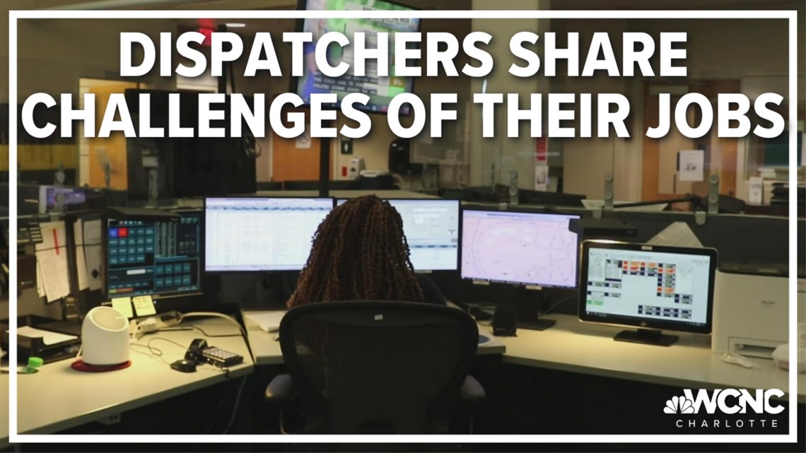 Charlotte dispatchers share the challenges of their jobs | wcnc.com