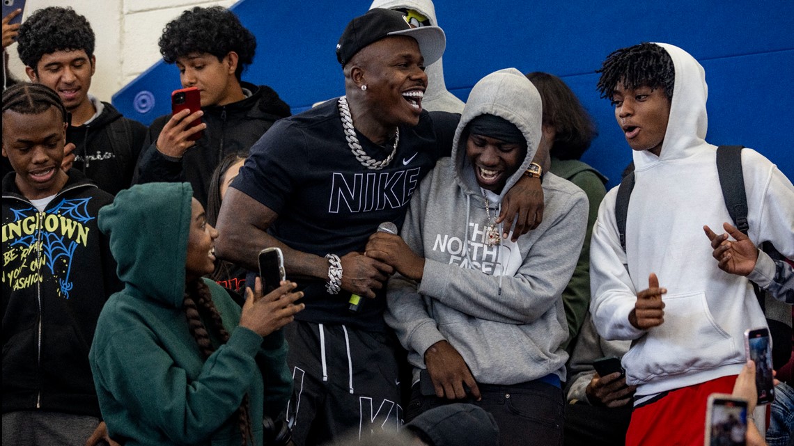 DaBaby surprises Charlotte's school with show and concert tickets