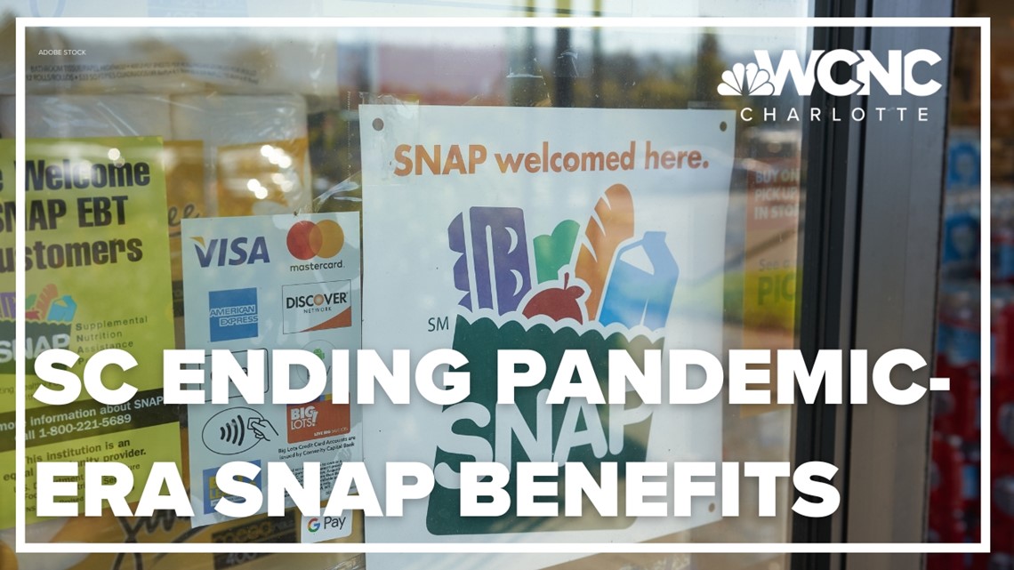 South Carolina to end pandemicera SNAP benefits starting Tuesday