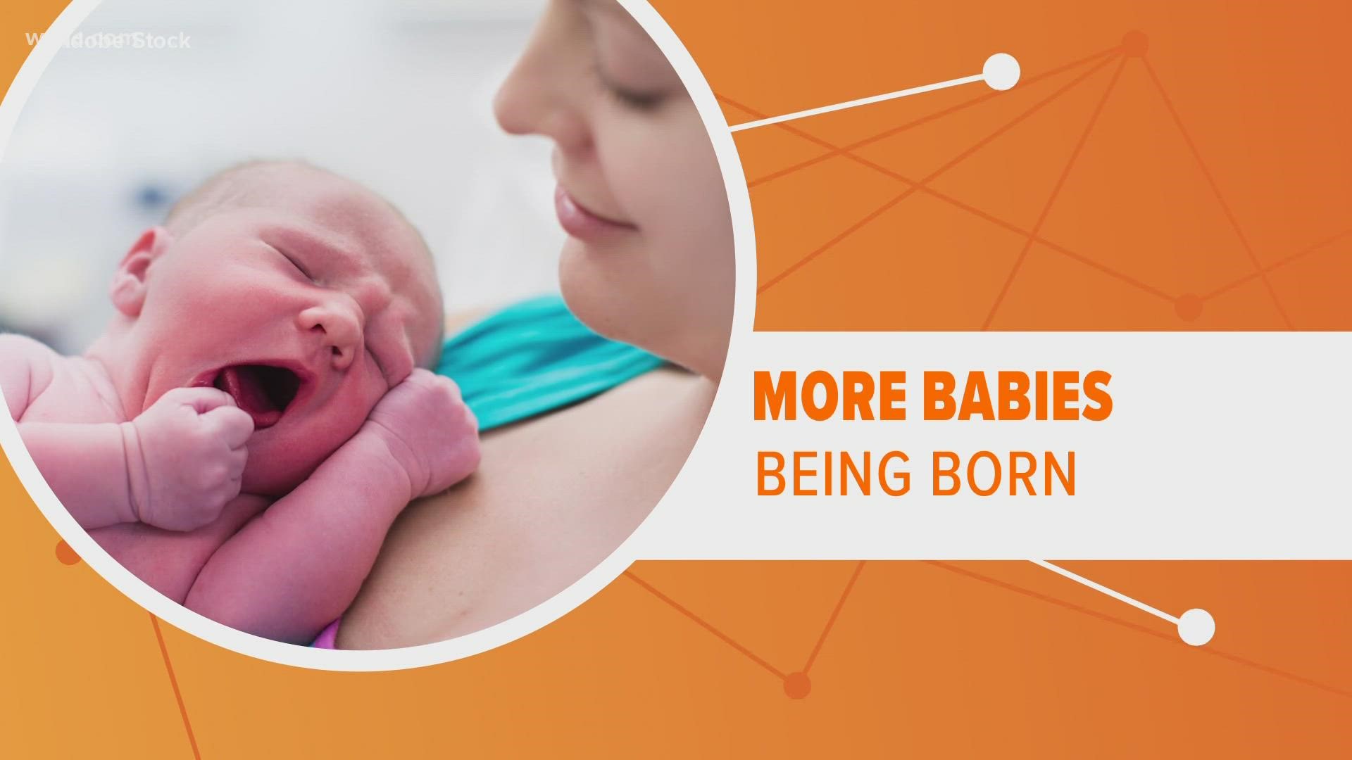 Experts were sure we'd see a baby boom during the COVID-19 pandemic. But birth rates were down in 2020. Now, there are signs the expected boom is happening in 2022.