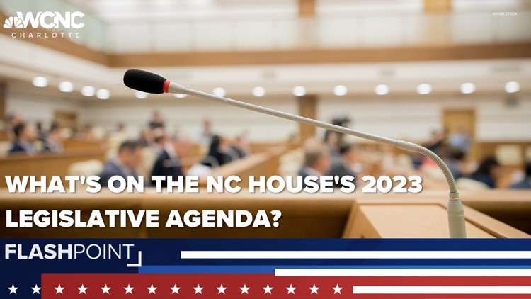 What's on the NC House's 2023 legislative agenda?