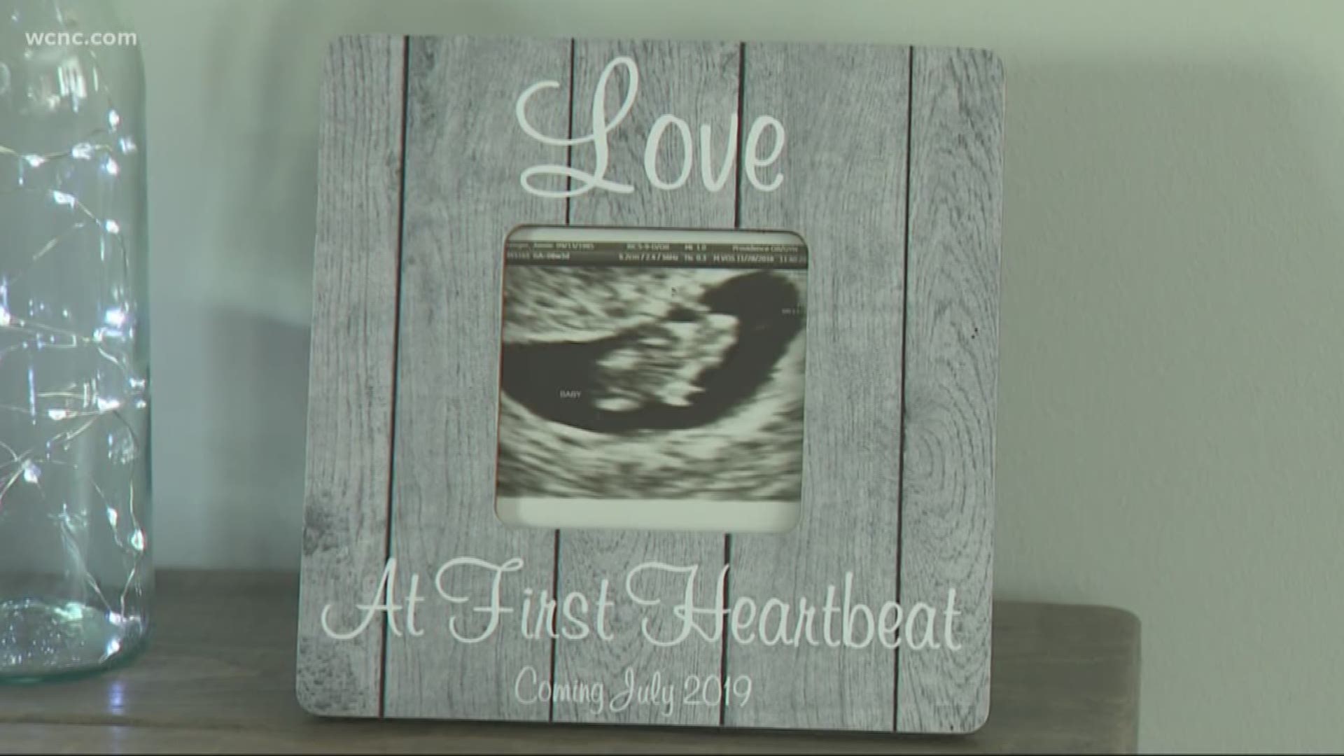 Christmas is extra special this year for one Charlotte area newlywed couple expecting their first child. The way the dad-to-be found out is as sweet as it gets.