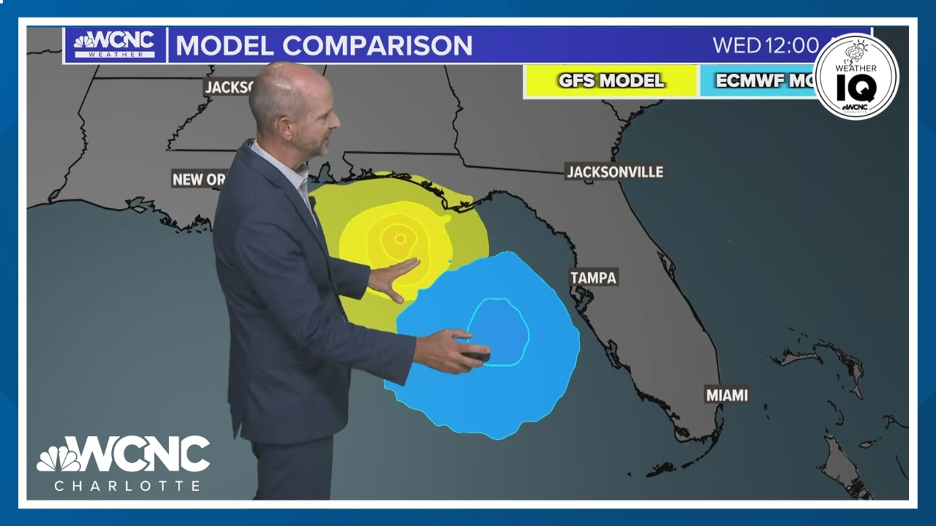 Brad Panovich compares early computer model forecasts for Invest 93L, a potential tropical storm or hurricane that could form in the Gulf of Mexico.