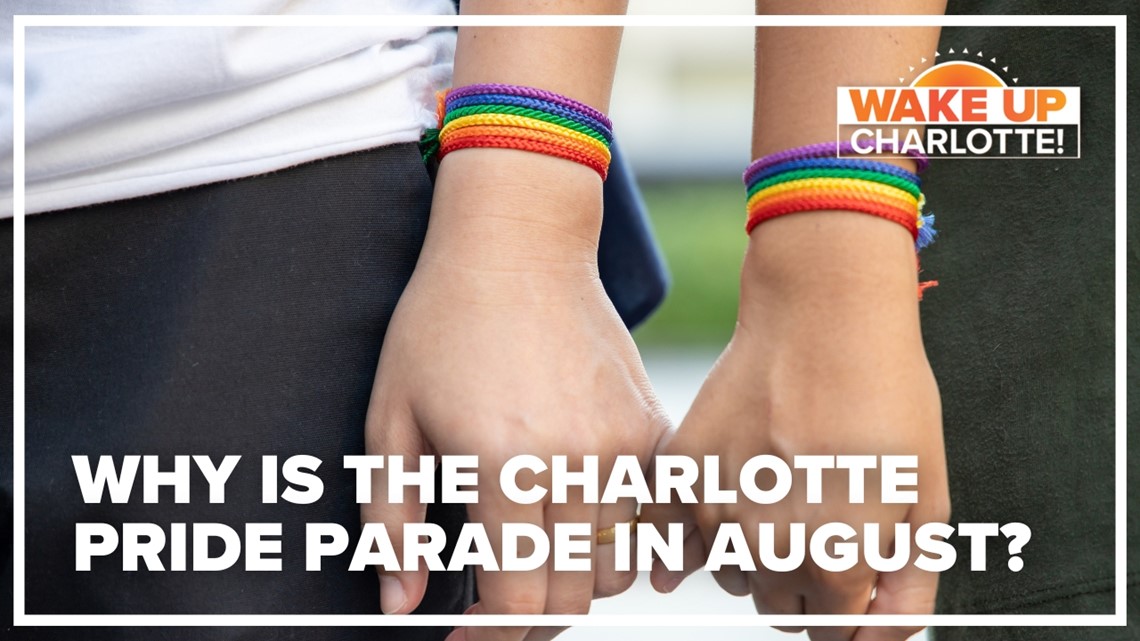 Here's why the Charlotte pride parade is in August