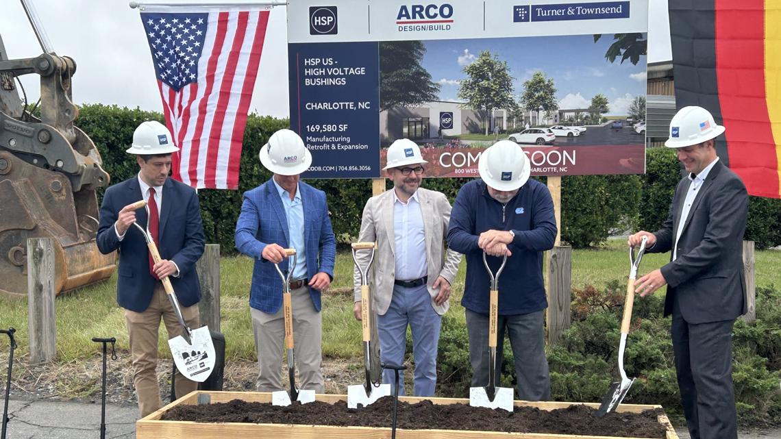 Germany’s HSP breaks ground on Charlotte headquarters