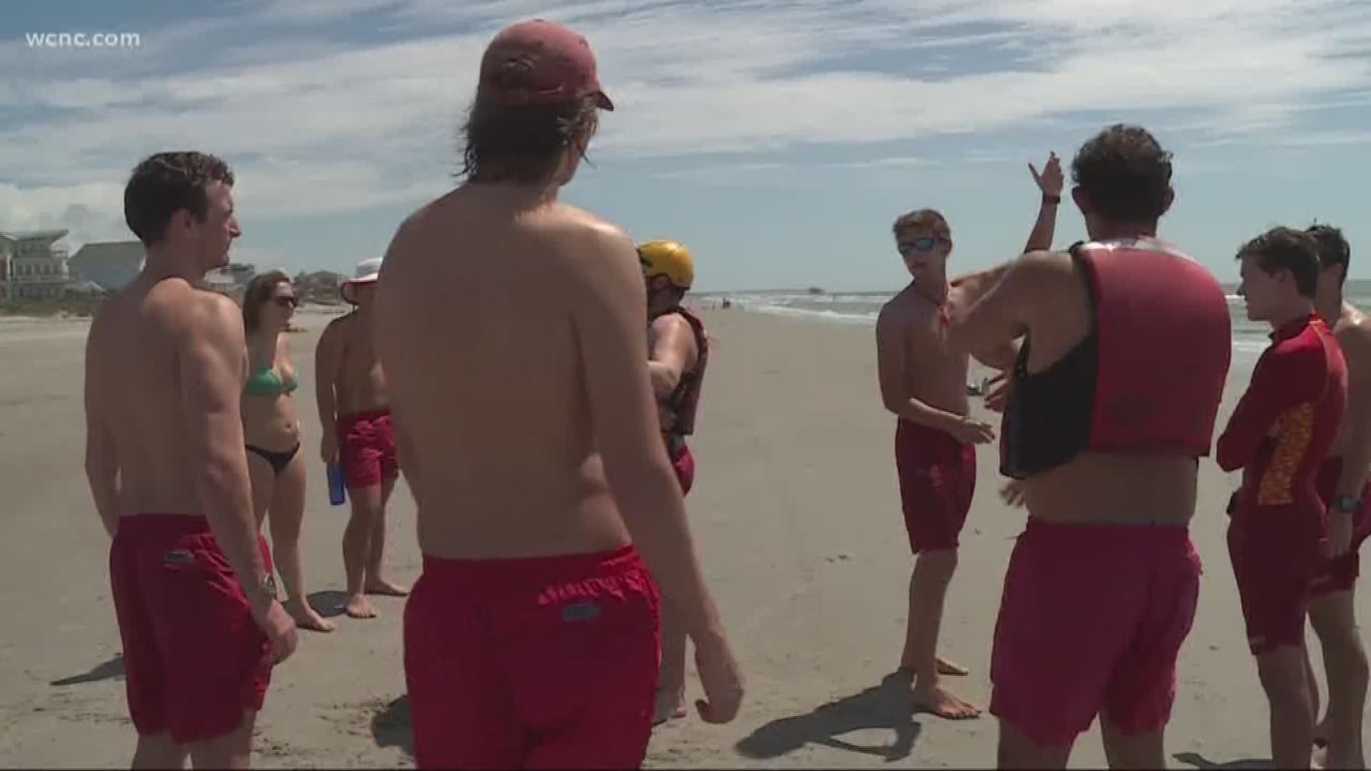 Millions travel to the Carolina coast every year and with the first summer holiday weekend on deck, lifeguards at Folly Beach spent Friday perfecting their skills.