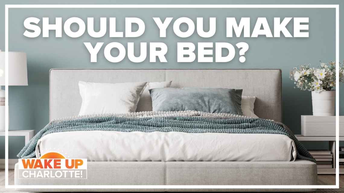 Here's why you should wait to make your bed