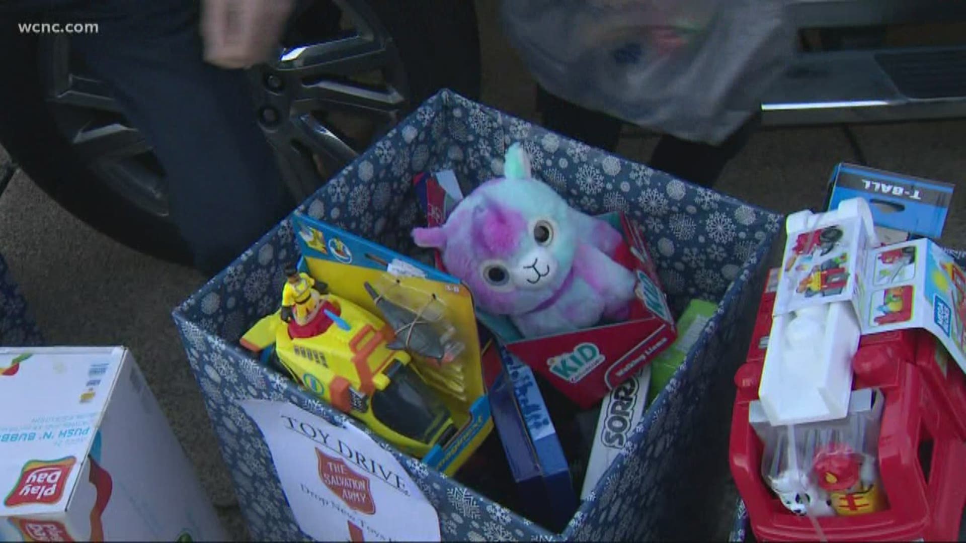The Charlotte Soccer Academy made a huge donation to the Magical Toy Drive, dropping off hundreds of dollars' worth of toys at WCNC Wednesday.