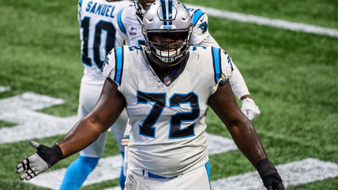 Carolina Panthers rookie lineman Taylor Moton eager for second chance