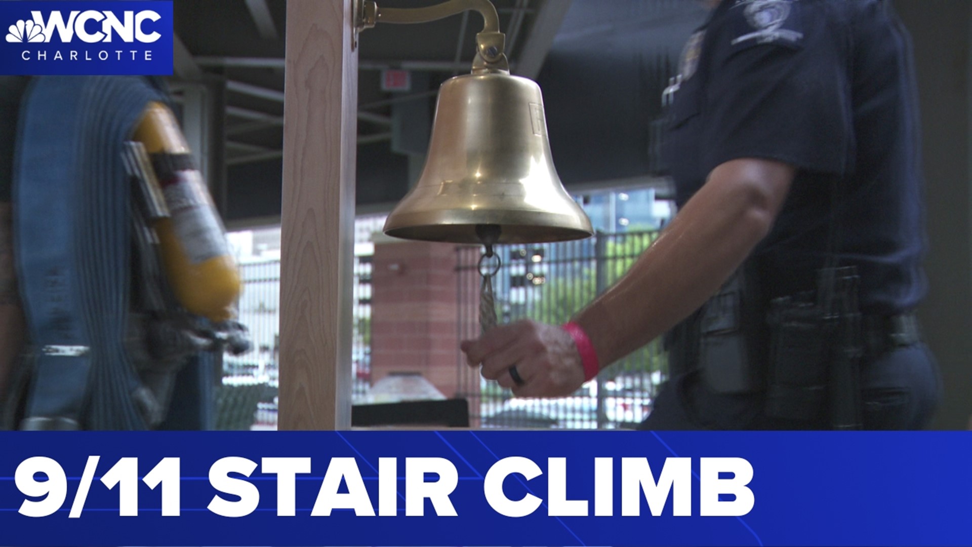 The climb at Truist Field was one way for firefighters and community members to honor those who responded to the collapse of the Twin Towers.