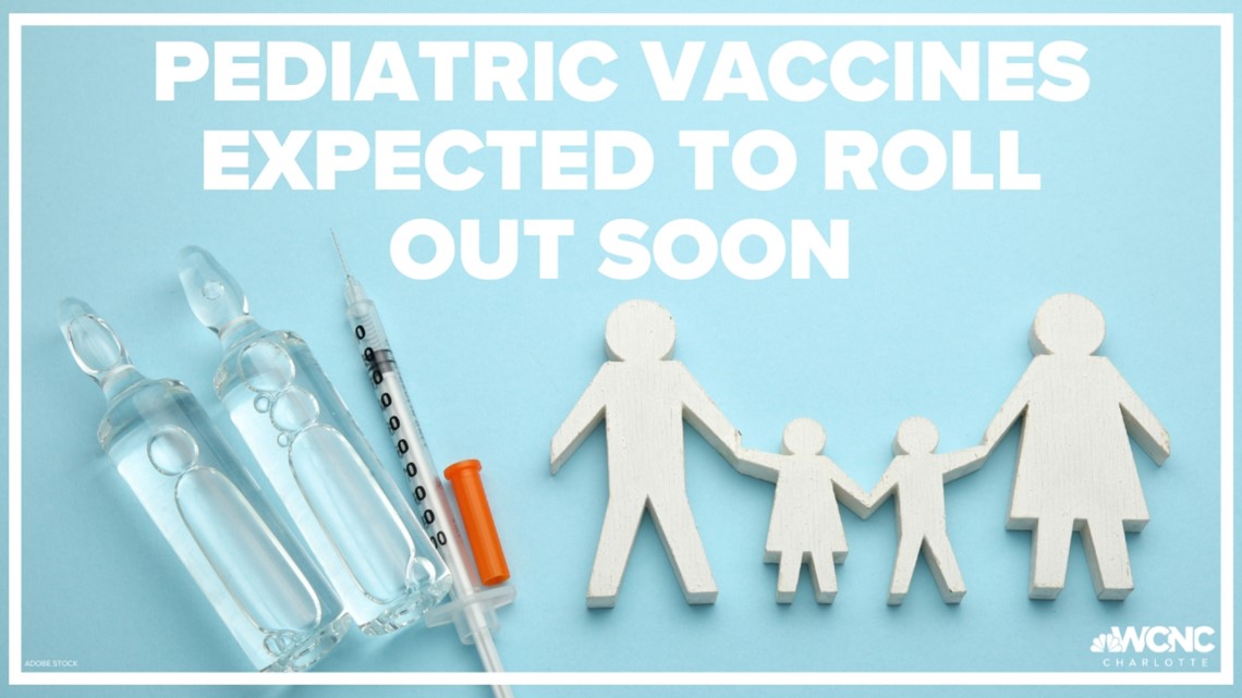 Pediatric vaccines expected to roll out soon