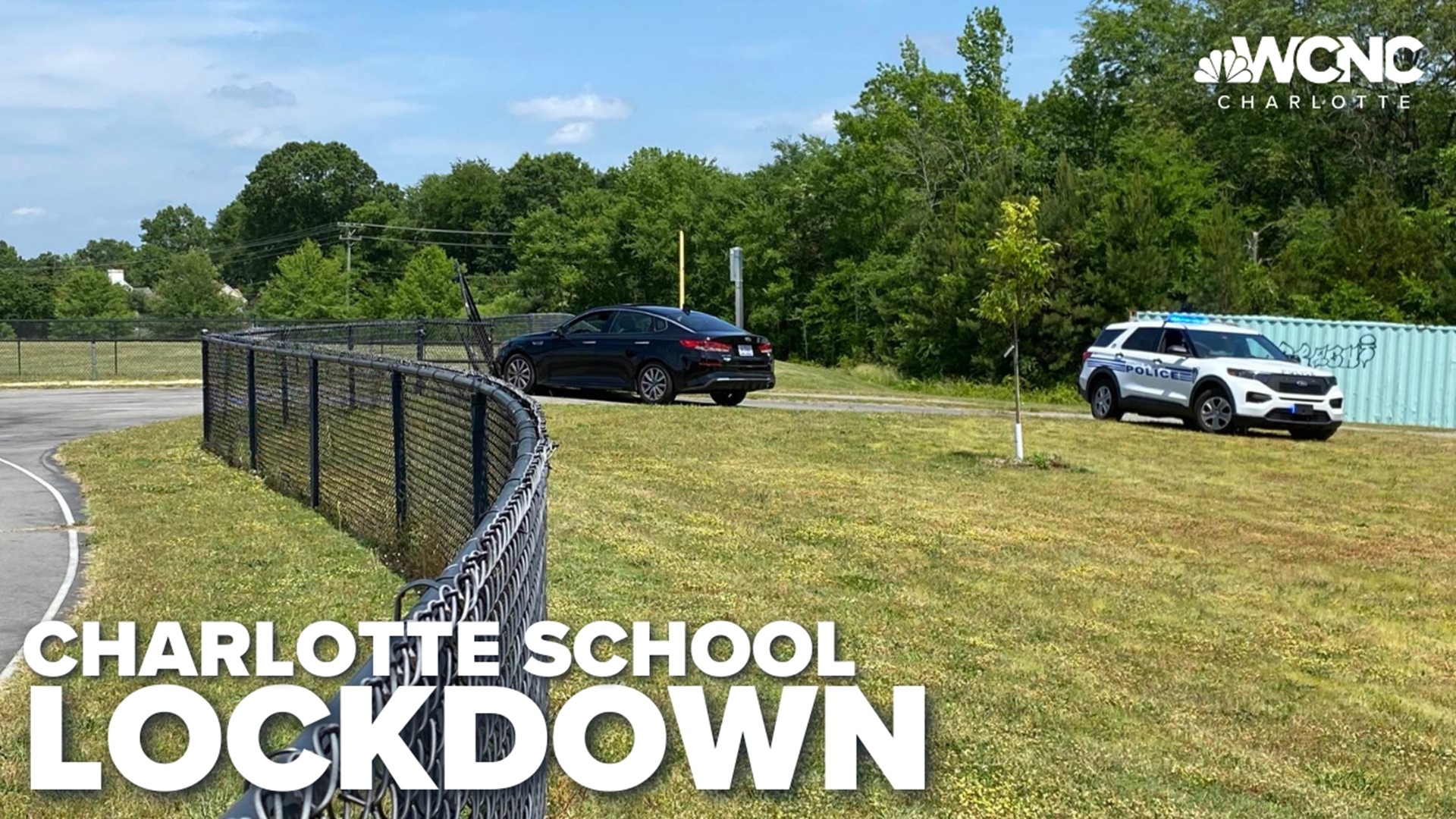 Police Presence Outside Highland Creek Ridge Road Schools 