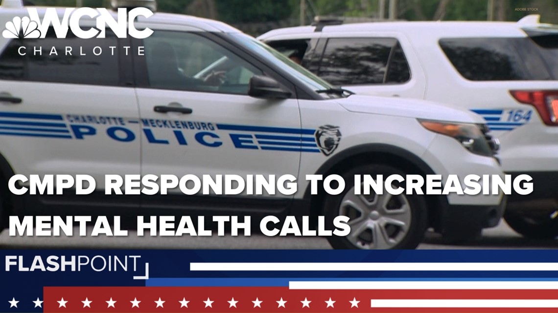 Charlotte police crisis team responds to increasing mental health calls