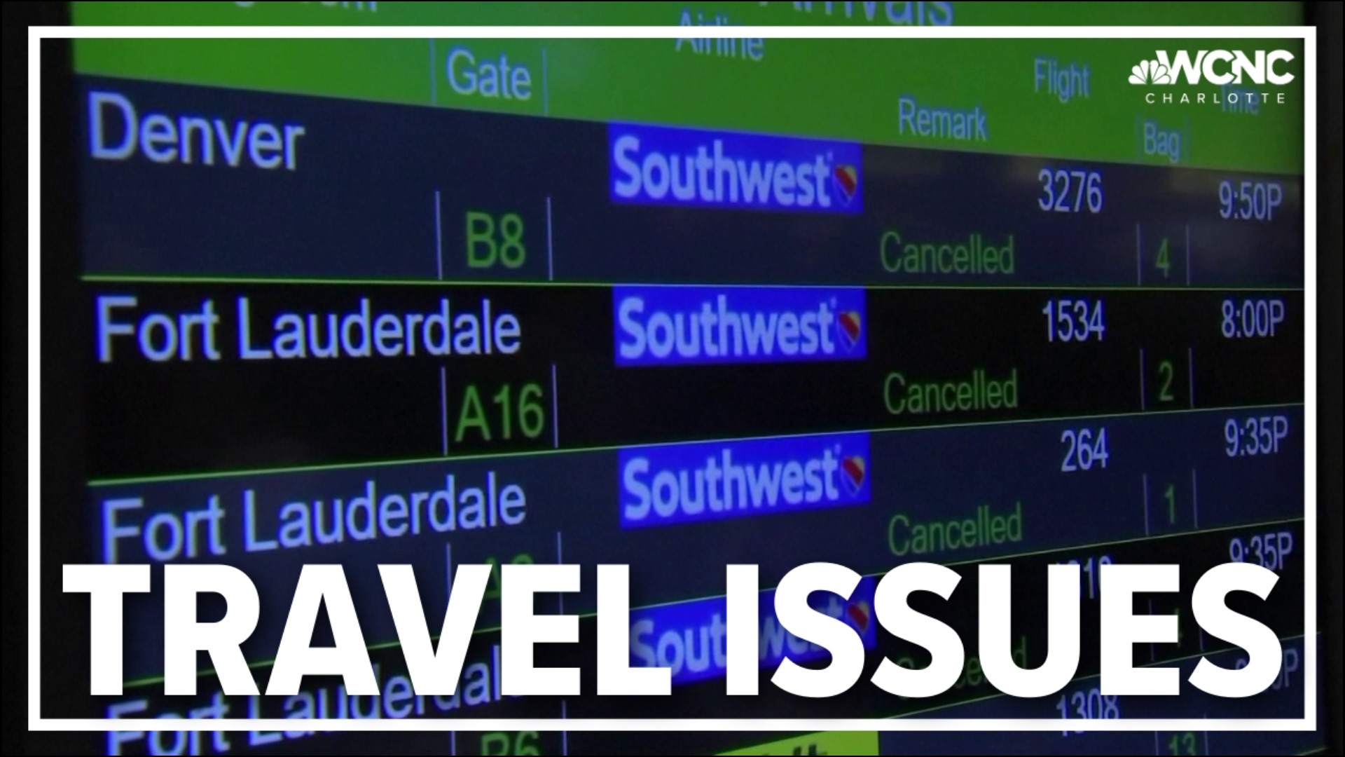 Airlines are still dealing with cancellations and delays across the nation.